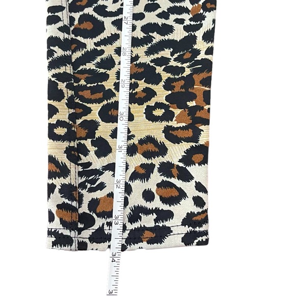 Women’s Leopard Print Stretchable Pants Size Small - Picture 4 of 7